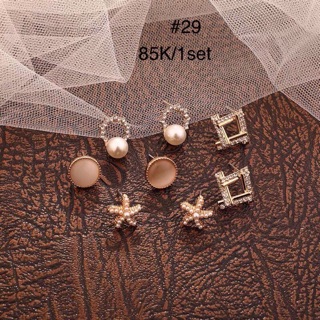 Khuyên tai bạc 925 cao cấp 85k/1 set