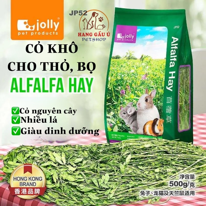 CỎ KHÔ ALFALFA NGUYÊN CÀNH-CHÍNH HÃNG JOLLY