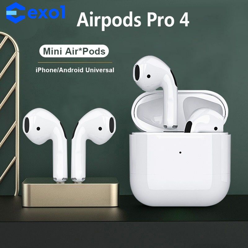 Tai Nghe Bluetooth 5.0 Không Dây Mini Pro4 Tws Công Dụng [EXO]