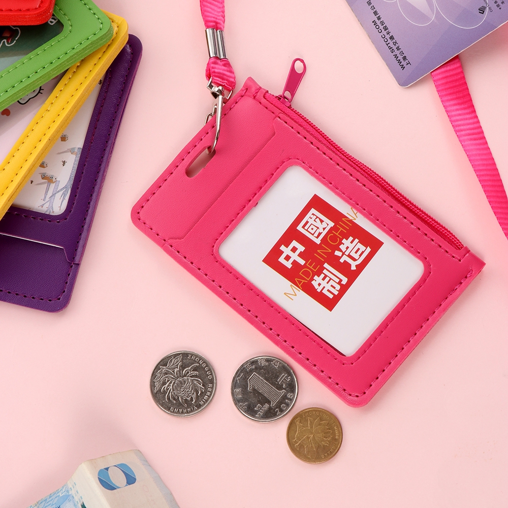 Bao da đựng thẻ nhiều màu sắc