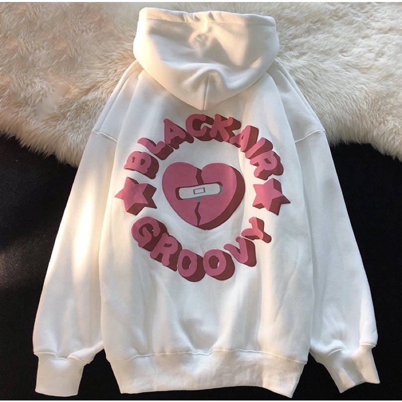 Áo nỉ hoodie unisex Homies liền mũ có túi BLACKAIR | BigBuy360 - bigbuy360.vn