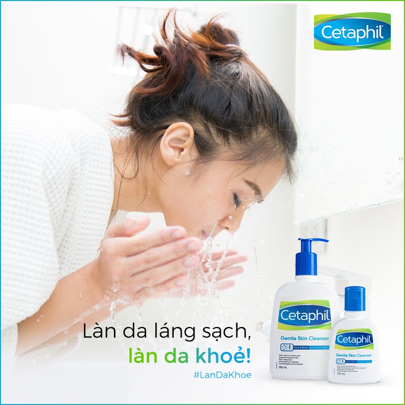 Sữa rửa mặt Cetaphil siêu lành tính cho mọi loại da 29ml - 59ml - 125ml