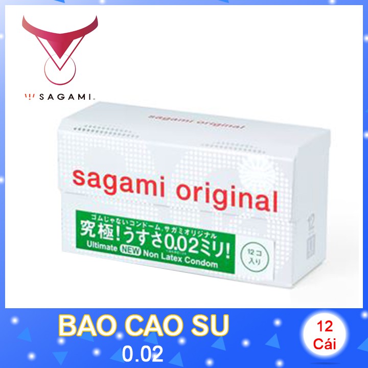 Bao cao su Sagami Original 0.02 Hộp 12