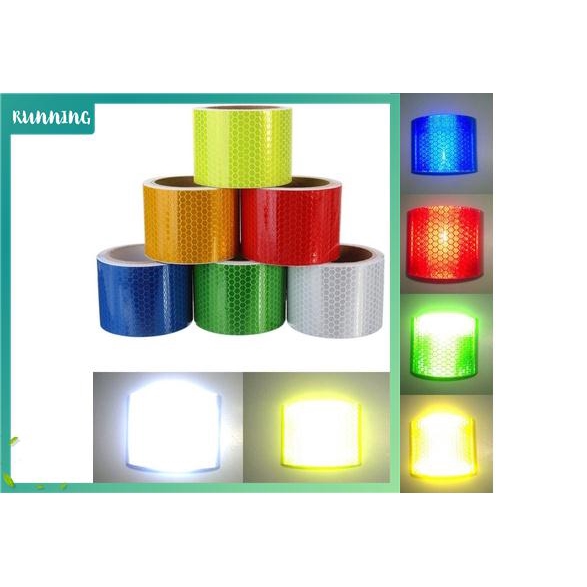 Miếng sticker dán phản quang cảnh báo an toàn cho xe hơi 3M | BigBuy360 - bigbuy360.vn