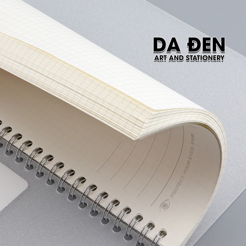 [DA ĐEN] Sổ Notebook Baoke Caro/Line A5 - 120 Trang