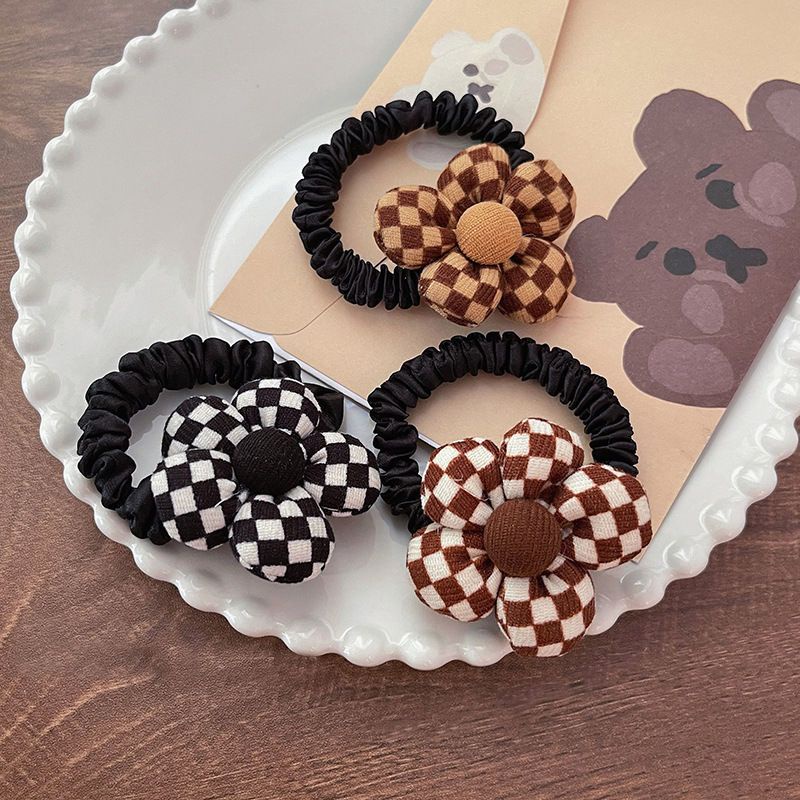 Dây Buộc Tóc Cao Su Hình Hoa Hướng Dương Siêu Dễ Thương