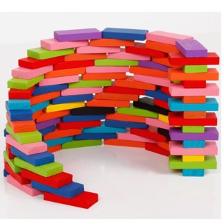 Bô đồ chơi gỗ domino cho bé