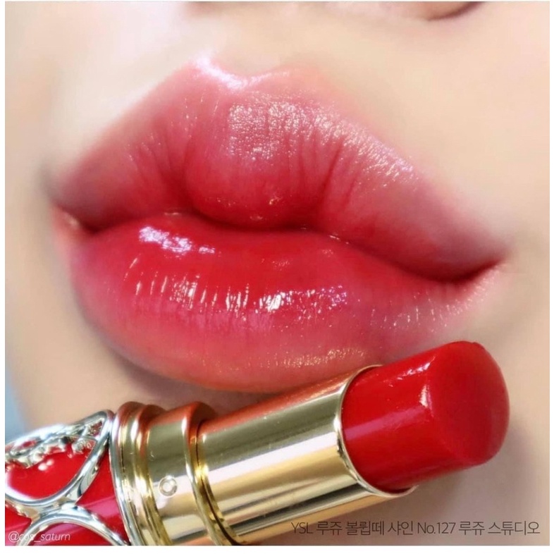 SON YSL VOLUPTE SHINE 80 CHILI TUNIQUE/86 MAUVE CUIR/124 / 154 / 127 / 130 / 131 / 150 / 155 / 88 / 12 / 45 / 129
