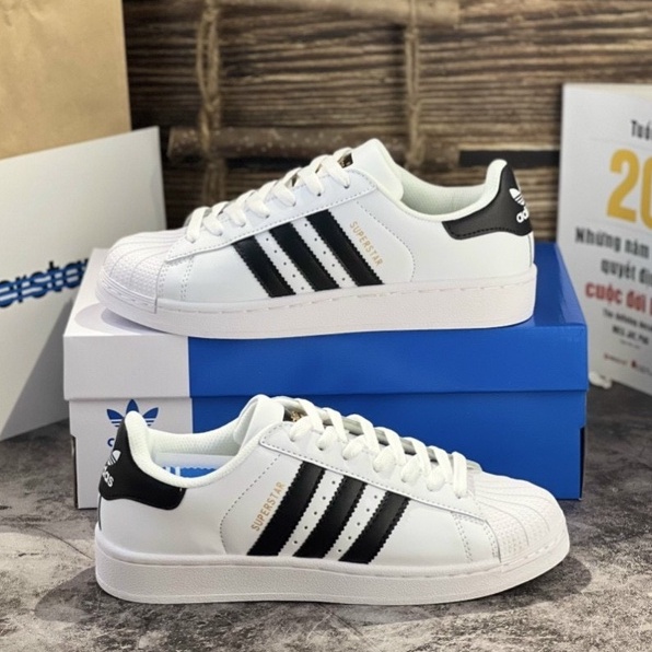 Giày Thể Thao super star sò - Hàng có sẵn + Box bảo vệ.