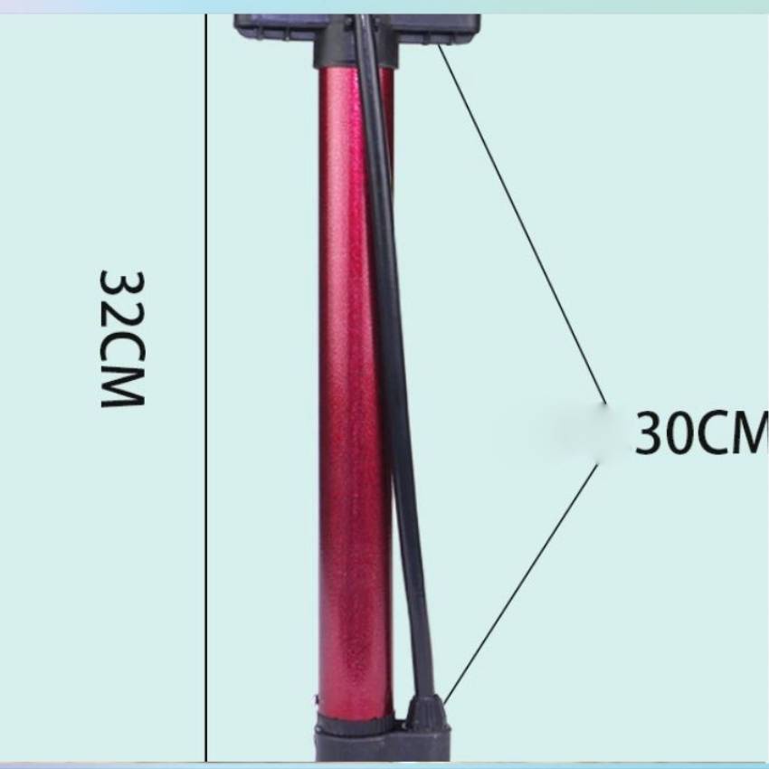 Bơm xe đạp dùng tay nhỏ gọn có đầu bơm xe máy DANA