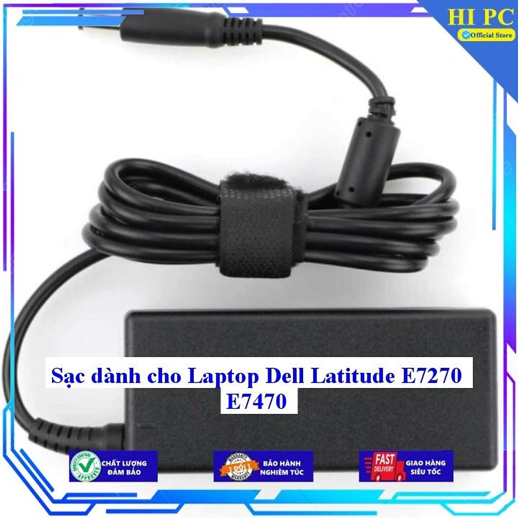 Sạc dành cho Laptop Dell Latitude E7270 E7470 - Hàng Nhập khẩu