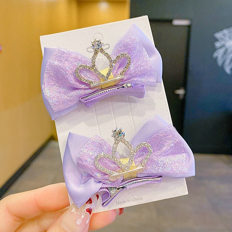 Bộ 2 Kẹp Tóc Hình Bướm Xinh Xắn Cho Bé Gái