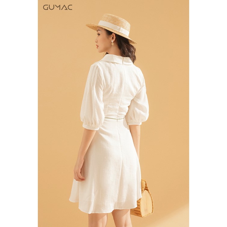 [Mã MABR07062 giảm 8% tối đa 50K đơn từ 249K] Đầm phối viền TTMT DA743 GUMAC | BigBuy360 - bigbuy360.vn