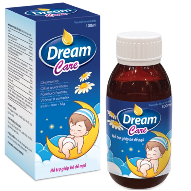 DREAM CARE _ Hỗ trợ trẻ ngủ ngon hết quấy khóc ban đêm ( chai 100ml)