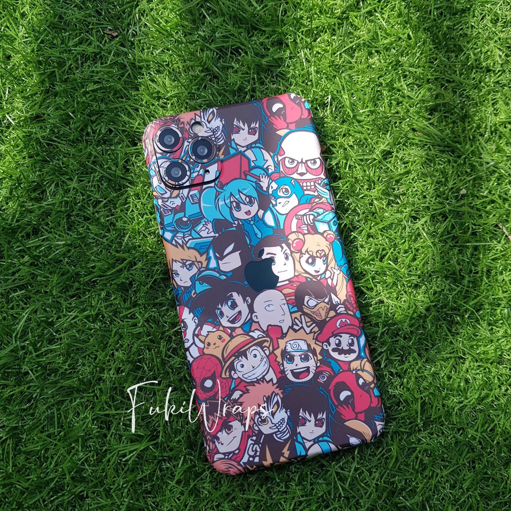 Tấm dán Skin IPHONE FULL VIỀN Dành Cho 12 Pro Max 11 Pro max X XS XR XSMAX 6Plus 7Plus 8Plus ip5 ip6 ip7 ip8