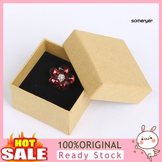Hộp Đựng Nhẫn Cưới Bằng Giấy Kraft