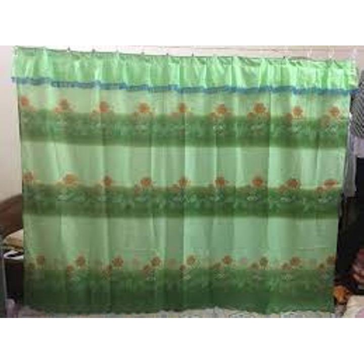 Màn / Rèm / Ri Đô Ngăn Phòng - Vải Thun Lạnh Loại 1 : R  x C  - Giao Màu Ngẫu Nhiên