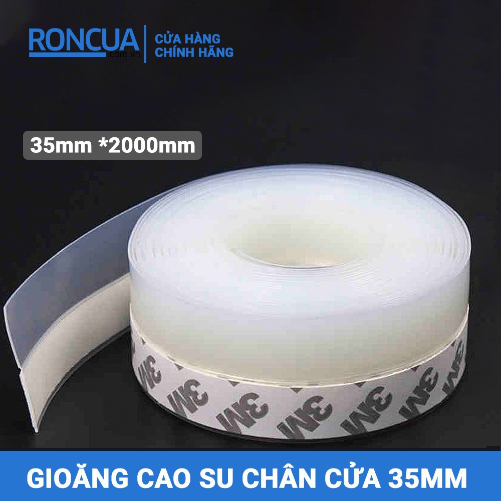 [⚡️SALE⚡️]  Gioăng cao su chân cửa ngăn bụi, côn trùng hiệu quả tích hợp  sẵn keo 3m