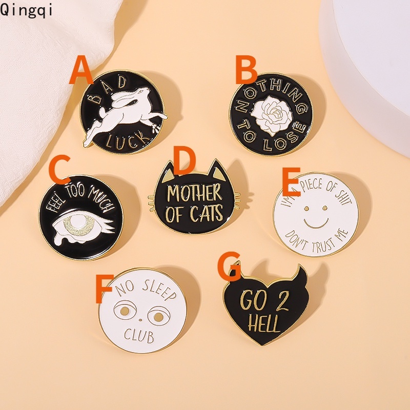 Ghim cài áo cài áo MISS ZOE phong cách mèo hoạt hình xinh xắn xắn