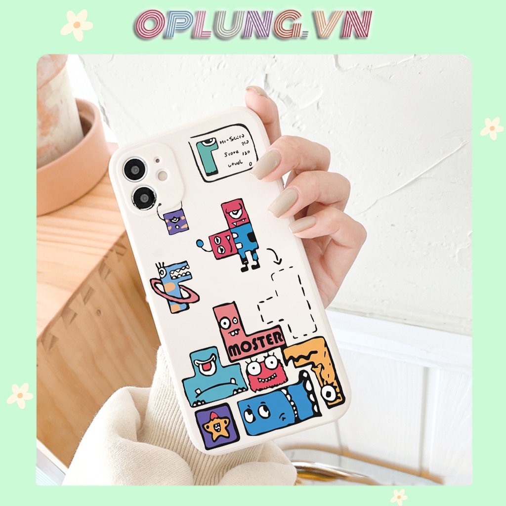 Ốp lưng iphone Game cạnh vuông bảo vệ cam chống sốc ip 6splus/7/7plus/8/8plus/x/xr/xs/11/12/pro/max/plus/13promax e133