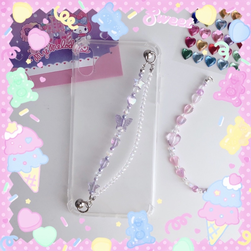 Strap phone chain phone case Dây giữ điện thoại không kèm case ver 2