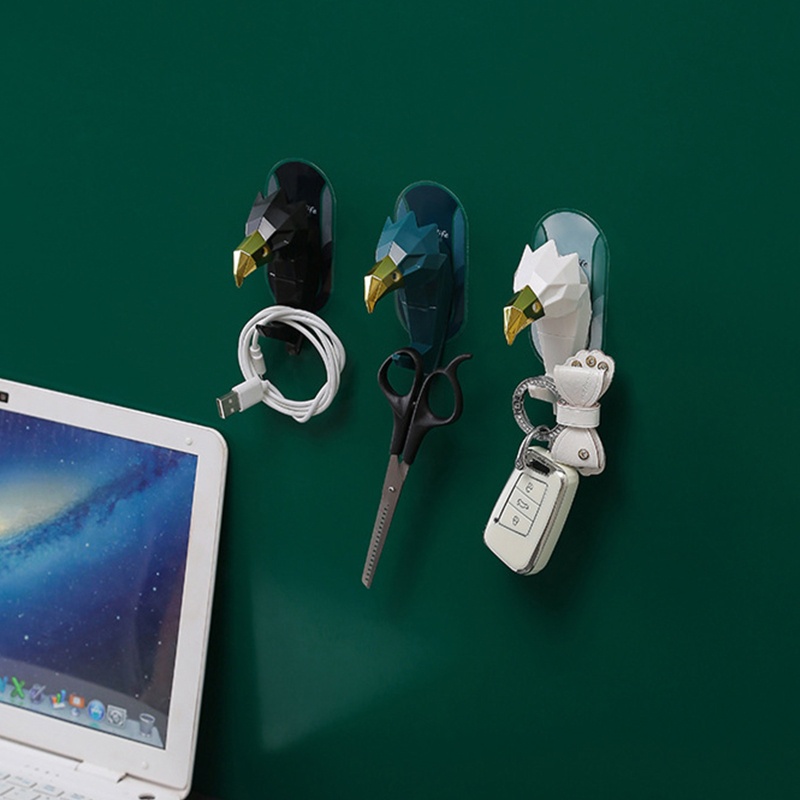 Móc Dán Tường Tự Dính Hình Đầu Hươu Trang Trí Nhà Cửa