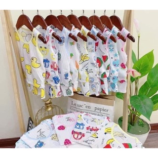 Bộ 3 lỗ cotton giấy cho bé trai gái