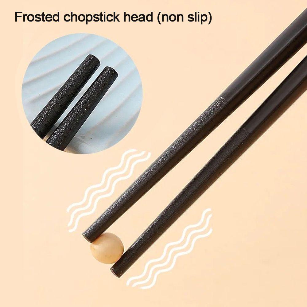 1 5 Đôi Đũa Chống Trượt Kháng Khuẩn Phong Cách Nhật Bản