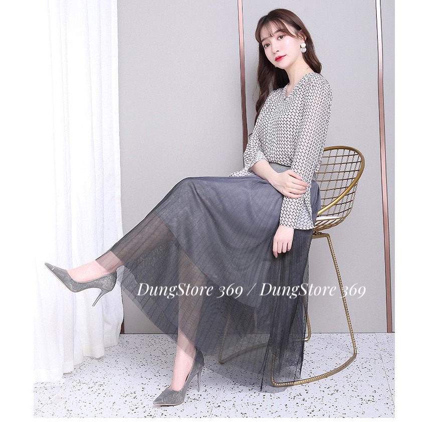 Chân Váy Loang Xếp Ly Dáng dài Cao Cấp Siêu Xinh Freeship,Chân Váy Xòe Nhiều màu Xu Hướng Thời Trang Hottrend Mới 2021 | BigBuy360 - bigbuy360.vn