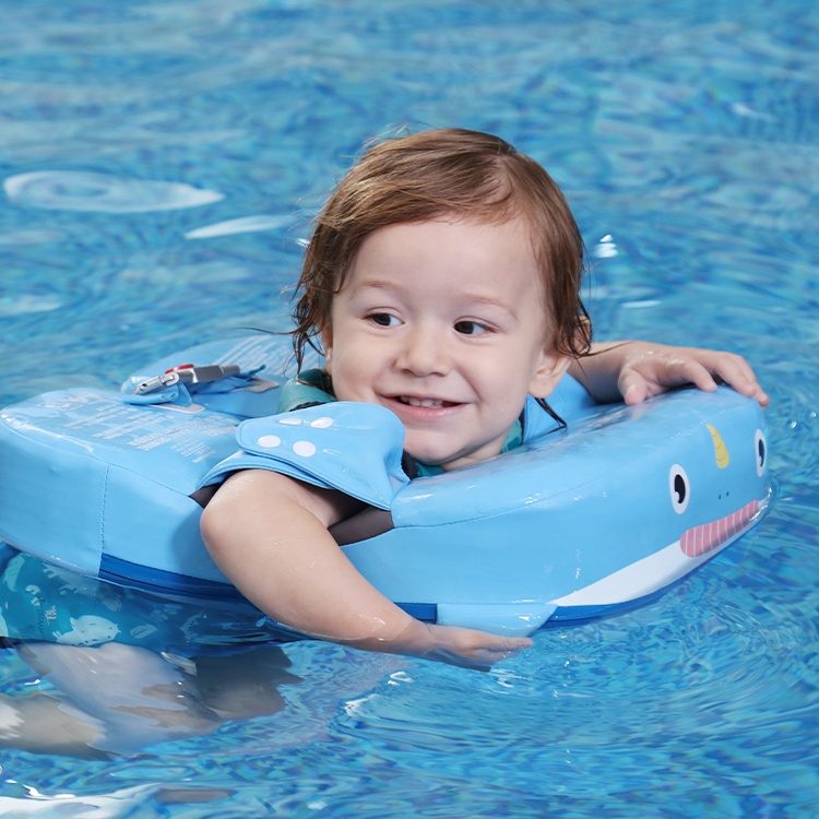 Phao bơi cho bé Mambobaby chống lật không bơm hơi đồ chơi vận động cho bé từ 6 tháng tuổi - 1 cái