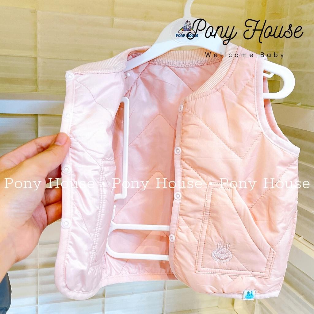 Áo Gile Phao Little Love Siêu Nhẹ, Mềm Mịn Cho Bé Trai Bé Gái Size Từ 6 Tháng Đến 4 Tuổi