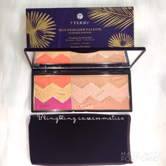 Bảng má hồng - contour - highlight By Terry