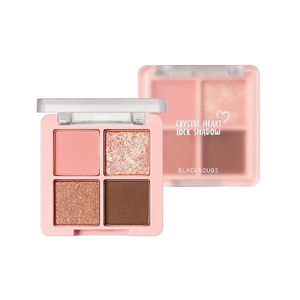 Bảng Phấn Mắt Black Rouge Crystal Heart Lock Shadow