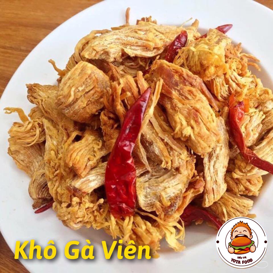 [1KG] KHÔ GÀ CỤC LÁ CHANH SIÊU GIÒN