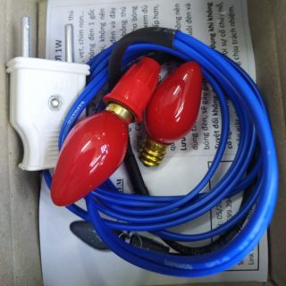 Bộ đèn sưởi 1W cho thú cưng nhỏ, Sóc đất sóc bông sóc bay