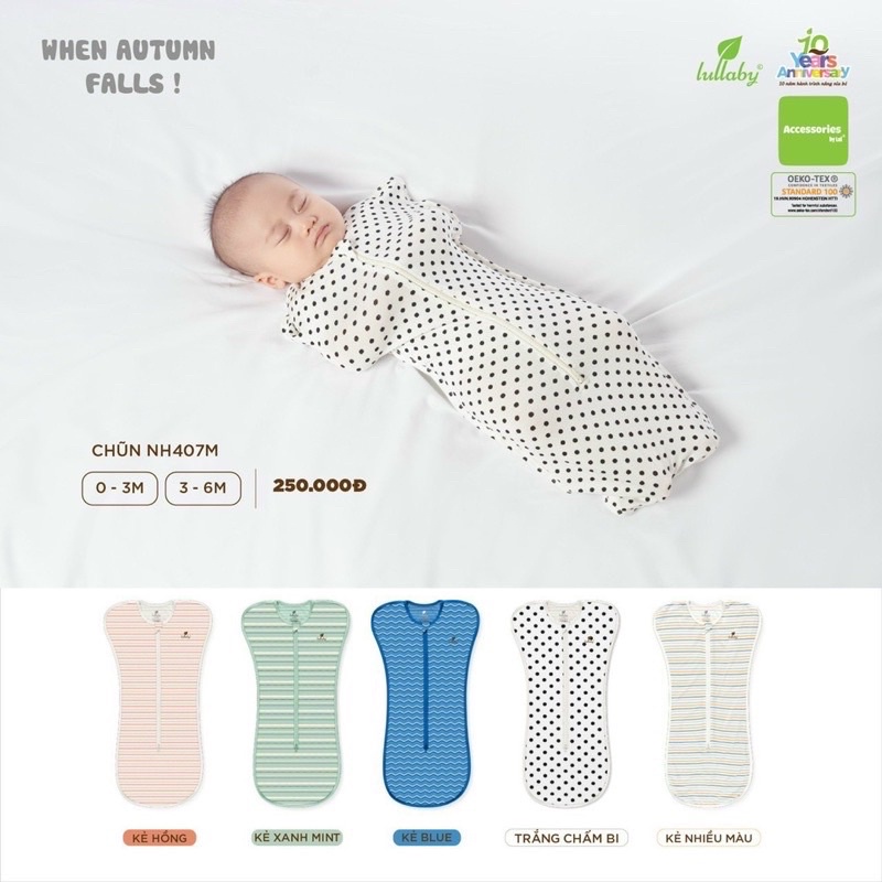 {Nhùn nhùn}Chũn nhộng sợi tre Lullaby siêu mềm, mịn