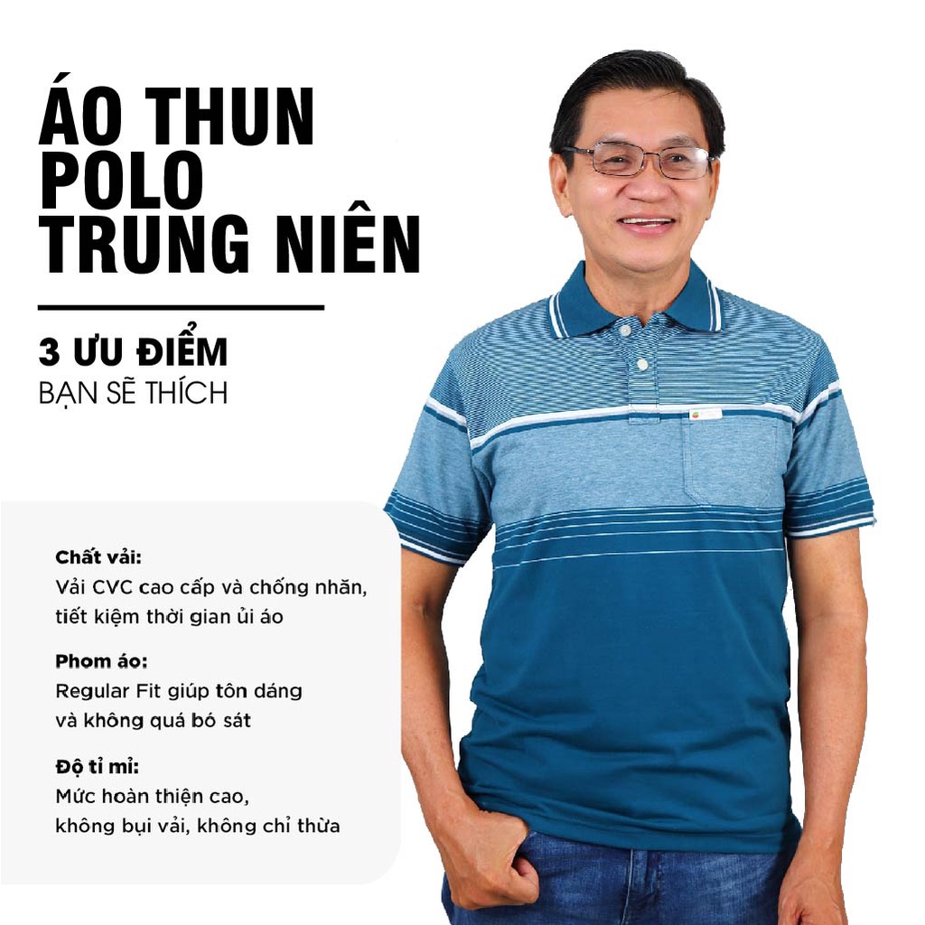 Áo Polo nam tặng Ba phối cổ bẻ có túi vải cá sấu Cotton xuất xịn,chuẩn form trẻ trung, thanh lịch