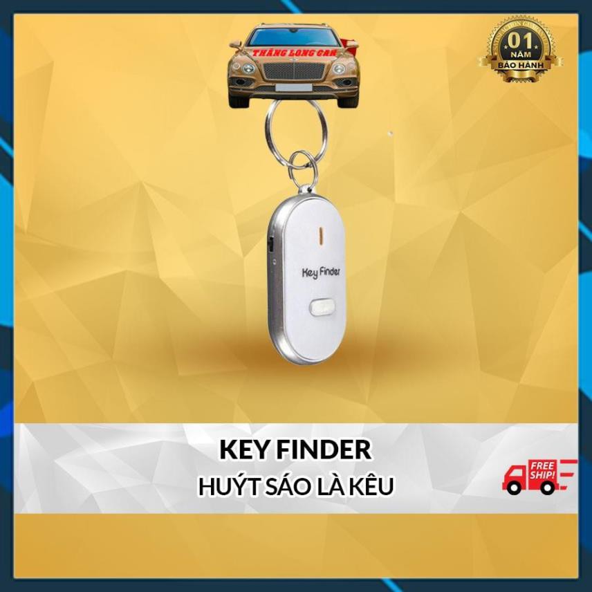 ⚡️KEY FINDER⚡️ Móc Chìa Khóa Huýt Sáo Gắn Thiết Bị Định Vị GPS Có Đèn Nhấp Nháy Chất Lượng Cao