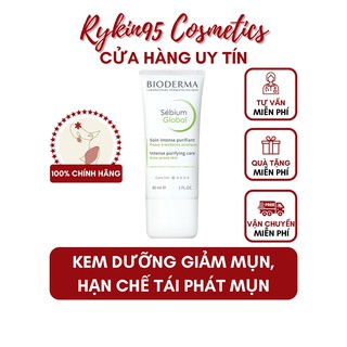 [CHÍNH HÃNG] Kem dưỡng giảm mụn Bioderma Sebium Global 30ml