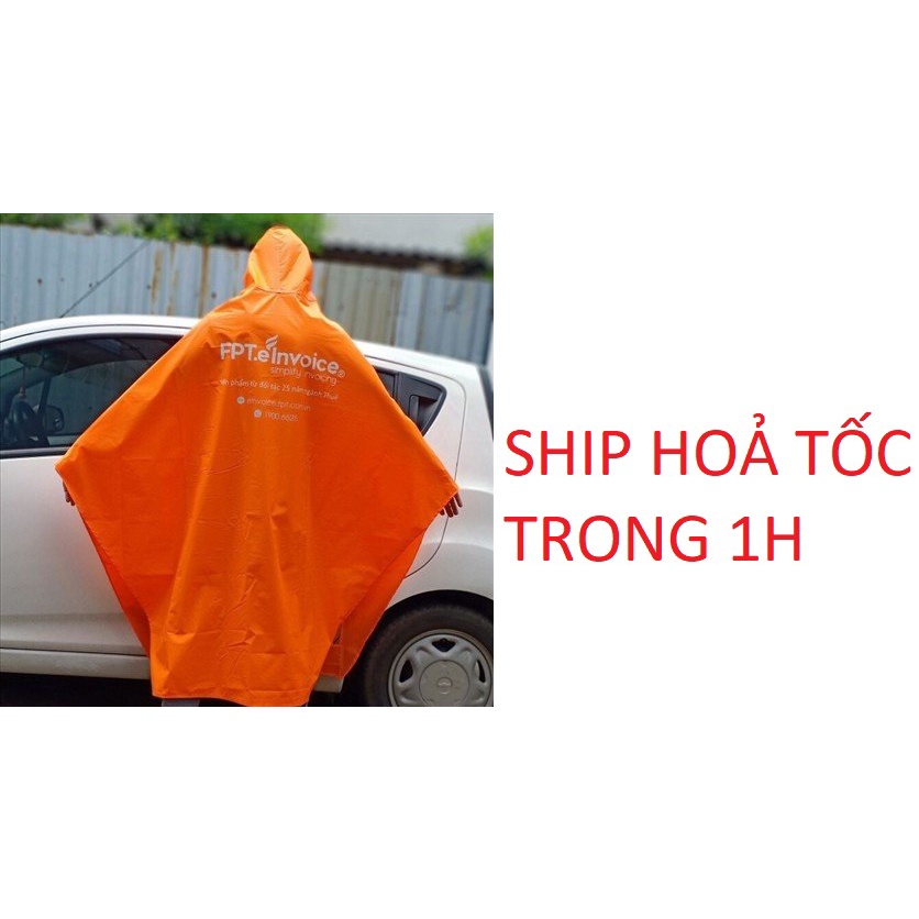 Áo mưa FPT . áo mưa dơi dành cho 2 người Dày dặn bền bỉ . MÀUCAM