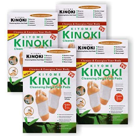 [Rẻ vô địch] Miếng dán thải độc chân Kinoki hàng Nhật Bản ( 10 miếng / 1 hộp )