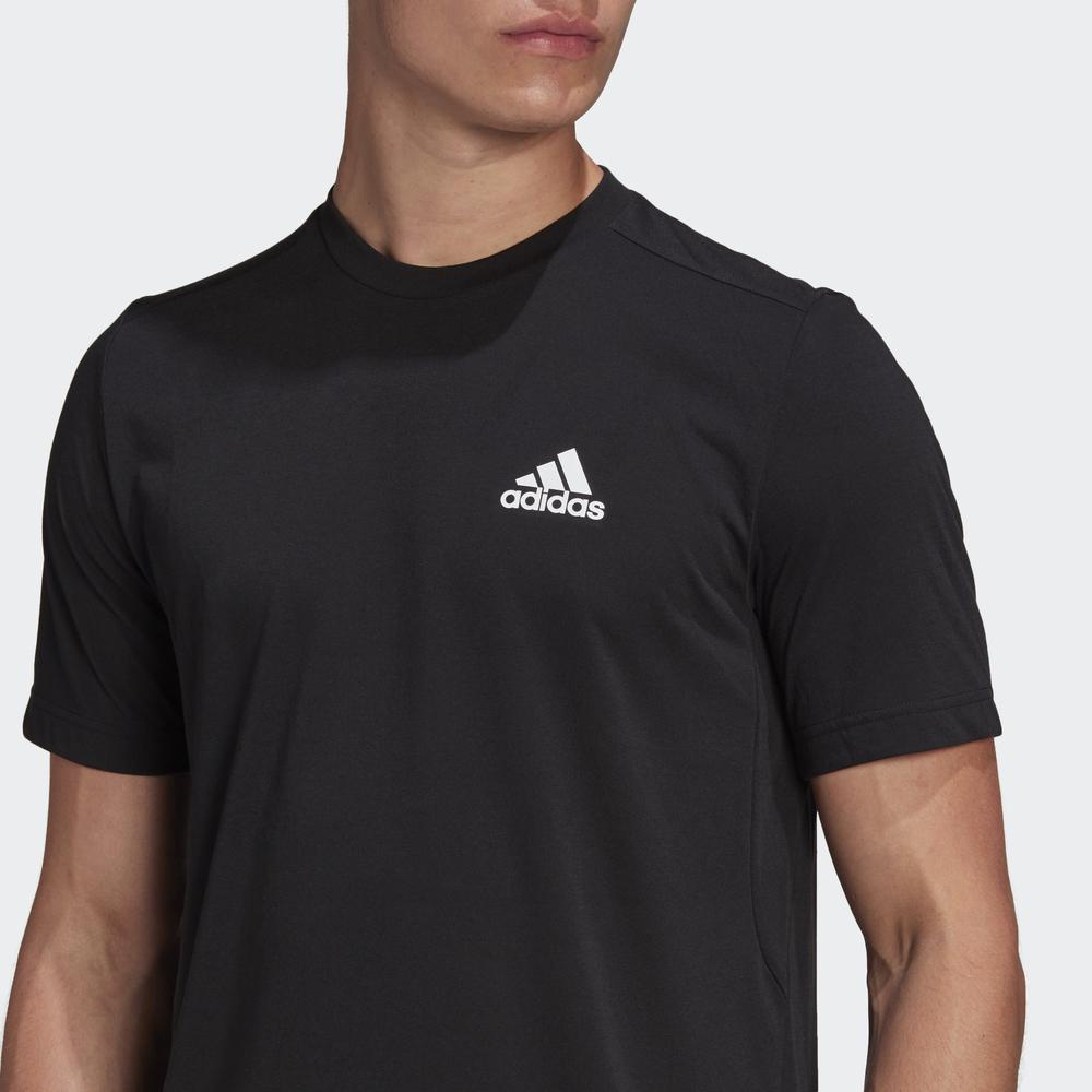 Áo Tee adidas TRAINING Nam Áo Thun Thể Thao Feelready Designed to Move AEROREADY Màu đen GT5545