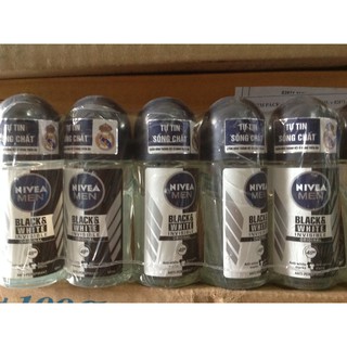Lăn ngăn mùi Nivea Men Black & white 50ml