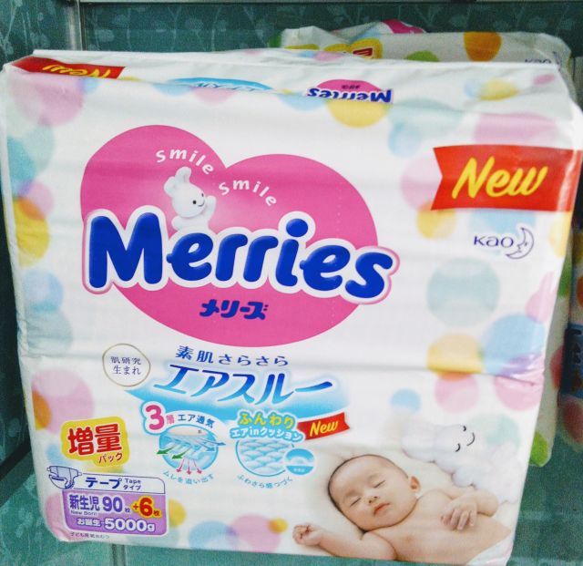 ( Cộng Miếng ) Bỉm Merries Nội Địa Nhật Size Newborn 96/Size S88/M64 Quần/M68 Dán/L50 Quần/L58 Dán/XL44/XXL28