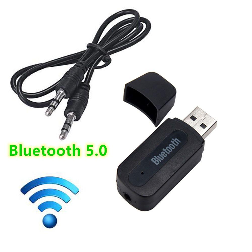 Usb Nhận Tín Hiệu Âm Thanh Bluetooth 5.0 Không Dây 3.5mm TAYLOR1 Cho Xe Hơi Laptop Máy Tính