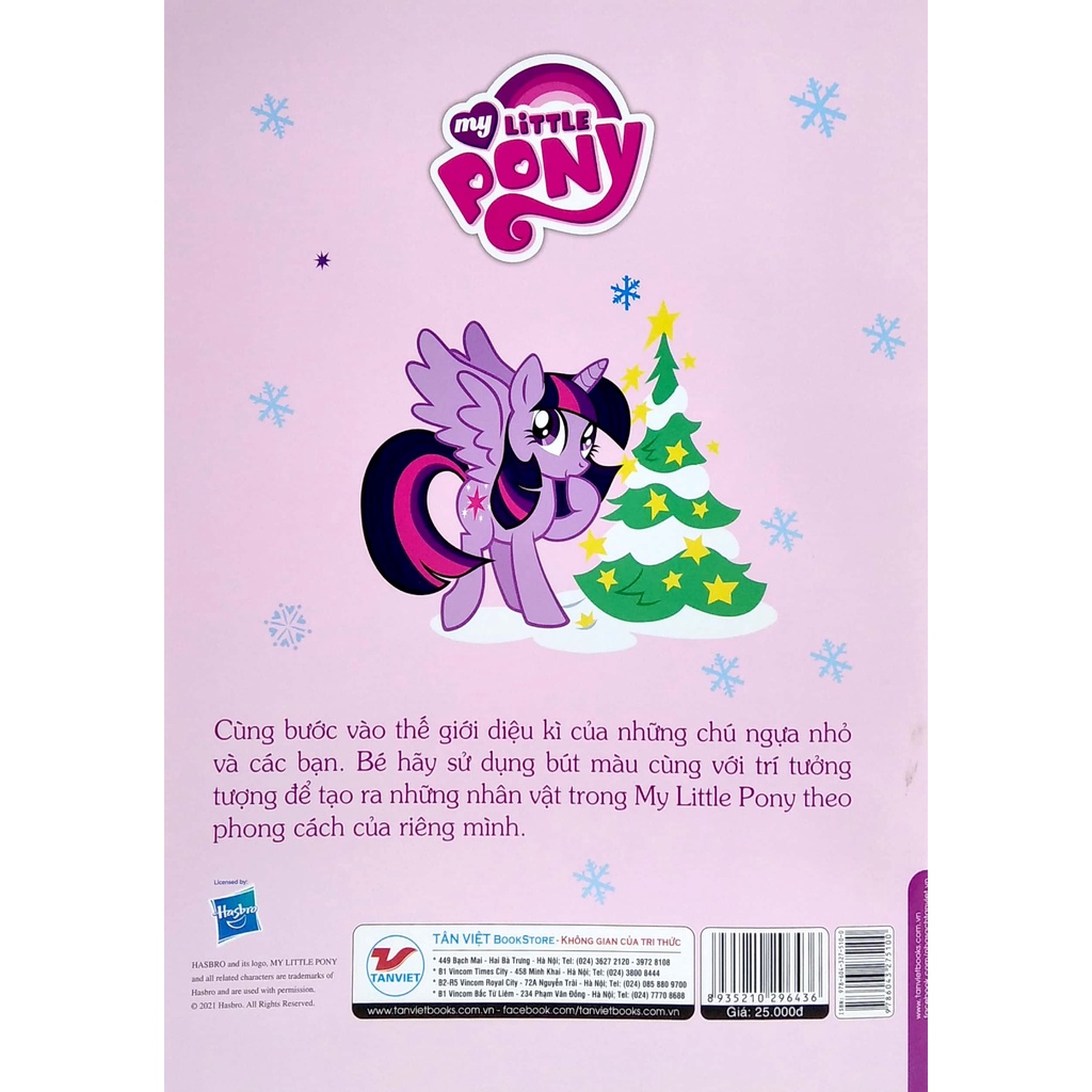 Sách - My Little Pony - Jumbo - Tô Màu Và Các Trò Chơi - Tập 3