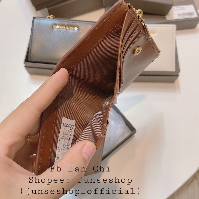 Ví cầm tay mini chữ C hàng Q/Châu loại 1 full hộp