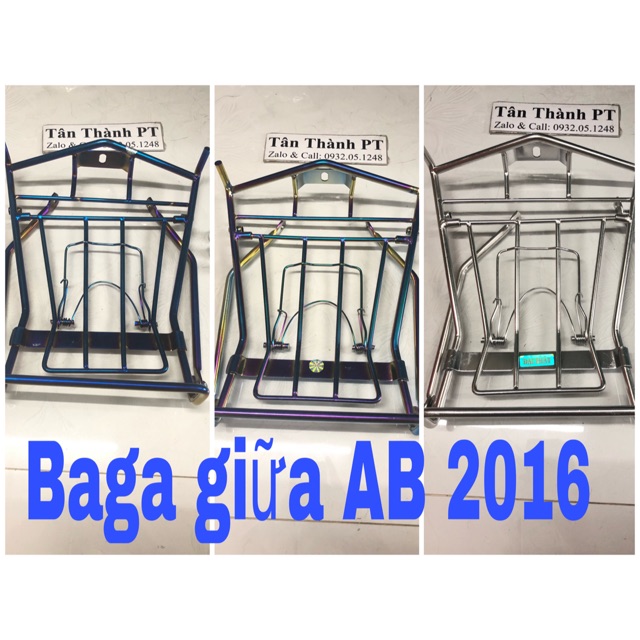 Baga giữa Air Blade 2016 kèm ốc - Đồ Chơi Xe Máy