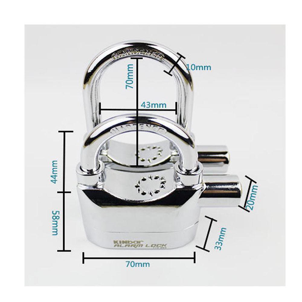 Ổ khóa chống trộm xe máy,Ổ khóa báo động chống trộm Kinbar CT02
