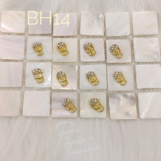 Charm nơ đính móng tay, charm nail